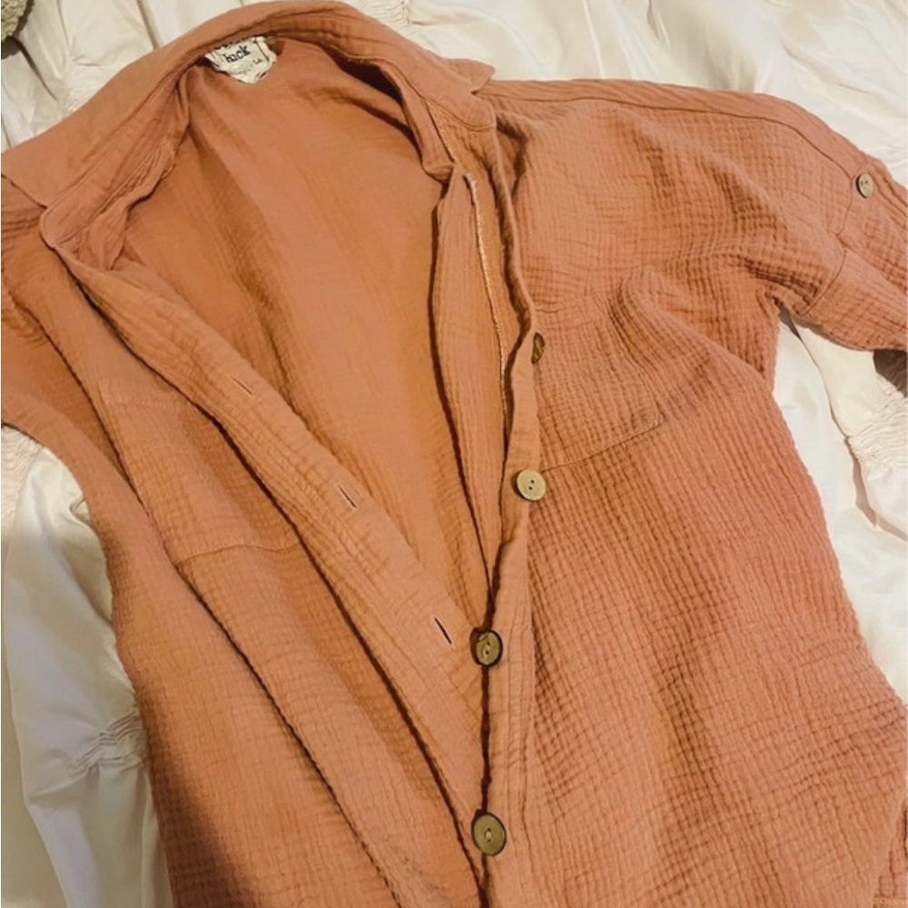 Mauve Button Down Shirt